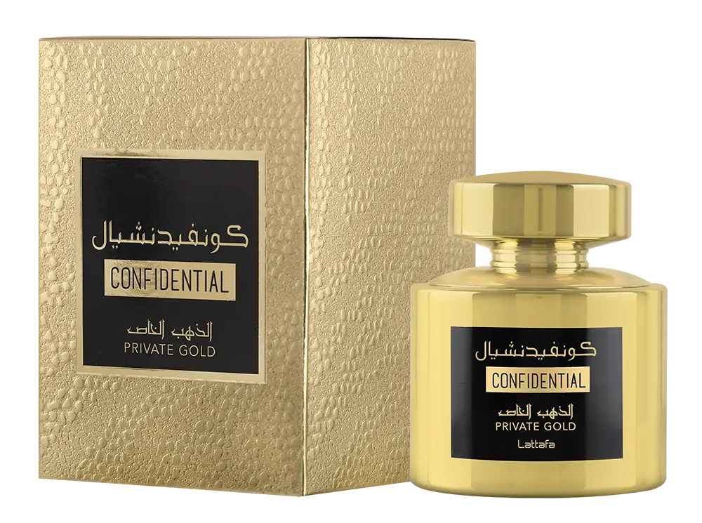 Confidential Private Gold 100ml Lattafa Collection