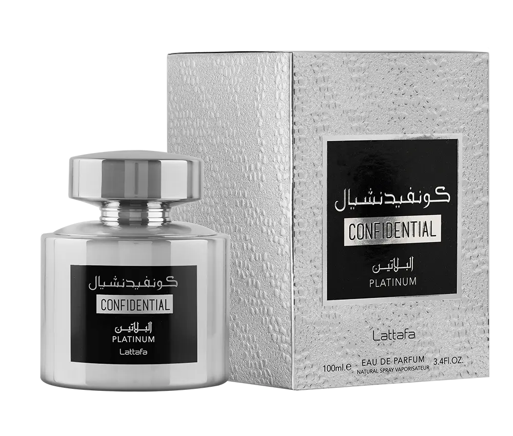 Confidential Platinum 100ml Lattafa Collection