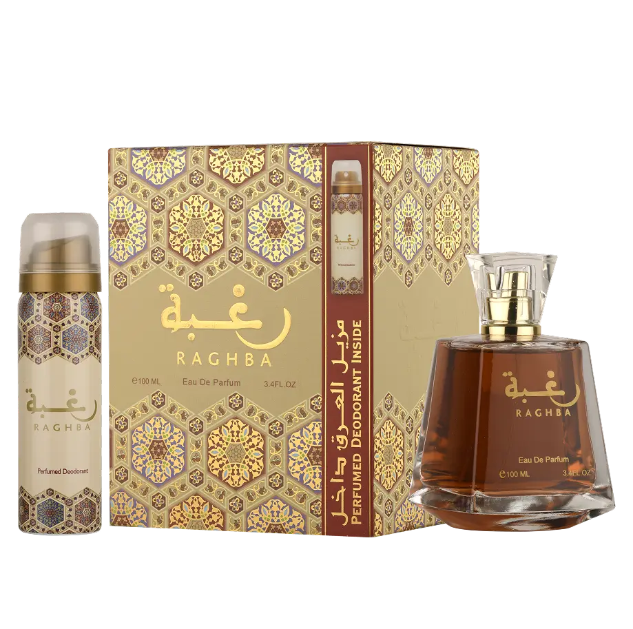 Raghba 100ml + 50ml Deo Lattafa Collection
