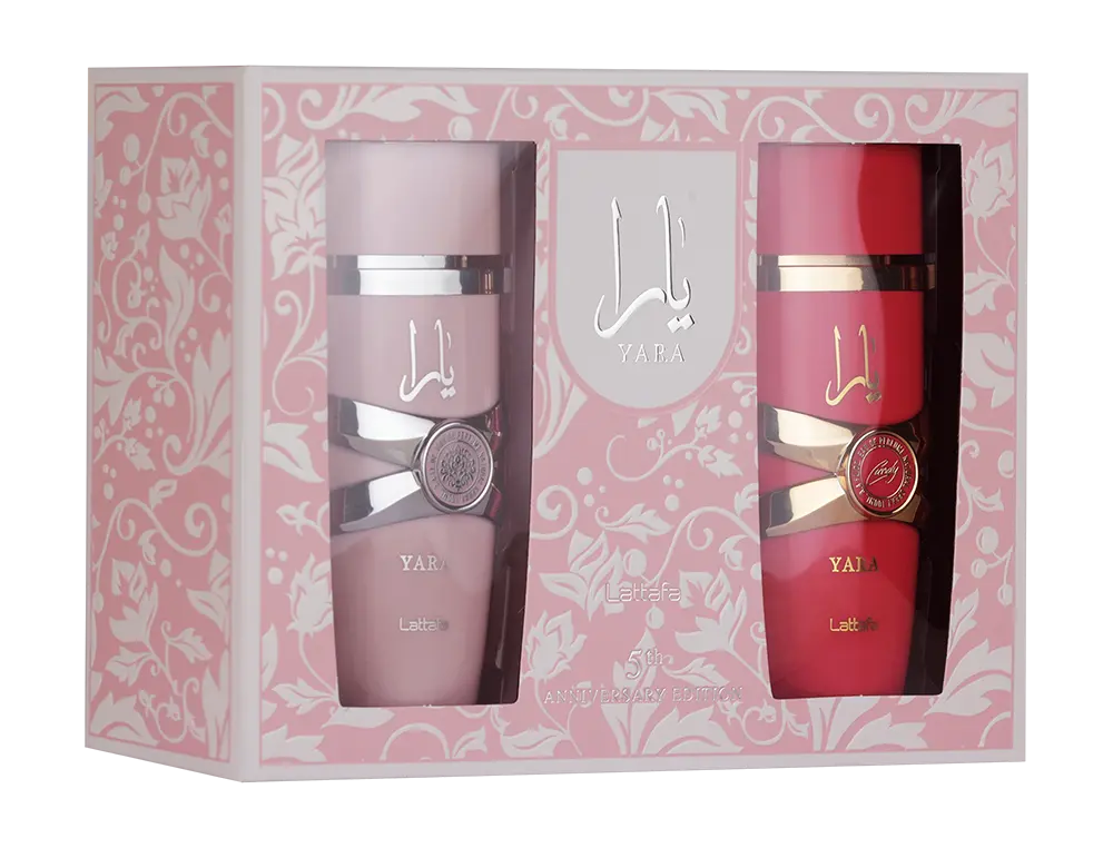 Gift Set Yara 5th Anniversary Edition - 2Pc Lattafa Gift Set